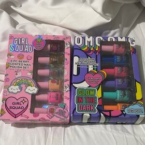 Girl Squad and OMG Nail Polish Sets
